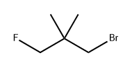 1-溴-3-氟-2,2-二甲基丙烷 结构式