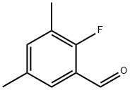 2-氟-3,5-二甲基苯甲醛 结构式