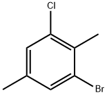 Benzene, 1-bromo-3-chloro-2,5-dimethyl- 结构式