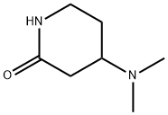 4-(二甲氨基)哌啶-2-酮 结构式