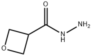 氧杂环丁烷-3-碳酰肼 结构式