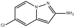 5-氯吡唑并[1,5-A]吡啶-2-胺 结构式