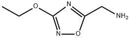 (3-乙氧基-1,2,4-噁二唑-5-基)甲胺 结构式