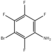 3-溴-2,4,5,6-四氟苯胺 结构式