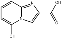 Imidazo[1,2-a]pyridine-2-carboxylic acid, 5-hydroxy- 结构式