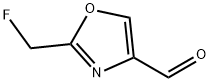 2-(氟甲基)噁唑-4-甲醛 结构式