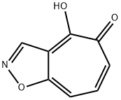 5H-Cyclohept[d]isoxazol-5-one,4-hydroxy-(9CI) 结构式