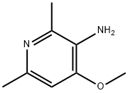 4-甲氧基-2,6-二甲基吡啶-3-胺 结构式