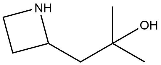 2-Azetidineethanol, α,α-dimethyl- 结构式