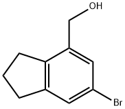 (6-Bromo-2,3-dihydro-1H-inden-4-yl)methanol,