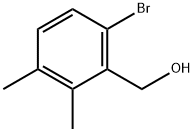(6-Bromo-2,3-dimethylphenyl)methanol 结构式