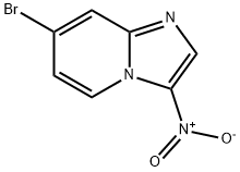 7-Bromo-3-nitroimidazo[1,2-a]pyridine 结构式