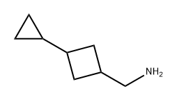 3-环丙基环丁烷甲胺 结构式