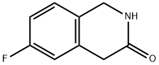 6-Fluoro-1,4-dihydro-2H-isoquinolin-3-one 结构式