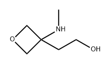 3-Oxetaneethanol, 3-(methylamino)- 结构式