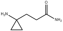 3-(1-氨基环丙基)丙酰胺 结构式