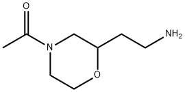 1-(2-(2-氨基乙基)吗啉代)乙-1-酮 结构式