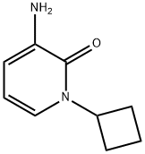 3-氨基-1-环丁基吡啶-2(1H)-酮 结构式