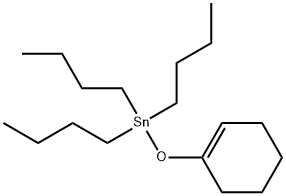 Stannane, tributyl(1-cyclohexen-1-yloxy)- 结构式