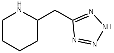 2-[(2H-1,2,3,4-tetrazol-5-yl)methyl]piperidine 结构式