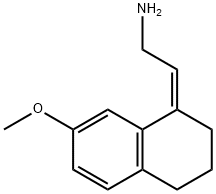 Ethanamine, 2-(3,4-dihydro-7-methoxy-1(2H)-naphthalenylidene)-, (Z)- (9CI) 结构式