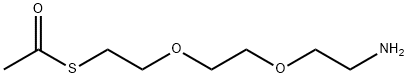 AcS-PEG2-NH2 结构式