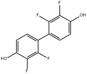 2,2'3,3'-四氟-[1,1'-联苯]-4,4'二酚 结构式