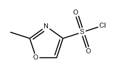 2-甲基噁唑-4-磺酰氯 结构式