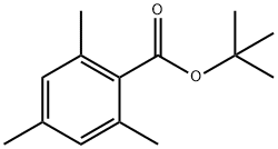 Benzoic acid, 2,4,6-trimethyl-, 1,1-dimethylethyl ester 结构式