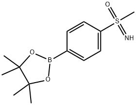 亚氨基(甲基)(4-(4,4,5,5-四甲基-1,3,2-二氧硼杂环戊烷-2-基)苯基)-16-硫酮 结构式