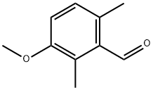 3-甲氧基-2,6-二甲基苯甲醛 结构式