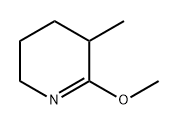 6-甲氧基-5-甲基-2,3,4,5-四氢吡啶 结构式