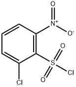 2-氯-6-硝基苯-1-磺酰氯 结构式
