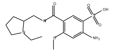 氨磺必利杂质VI 结构式