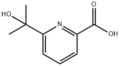 6-(2-羟基丙烷-2-基)吡啶甲酸 结构式