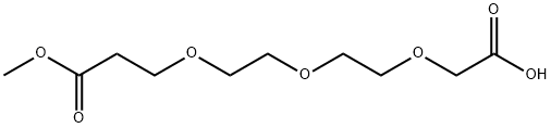 3,6,9,13-Tetraoxatetradecanoic acid, 12-oxo- 结构式