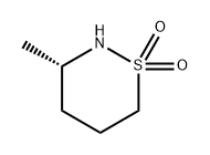 (S)-3-甲基-1,2-噻嗪类 1,1-二氧化物 结构式