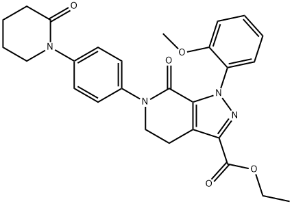 Apixaban IMpurity 5 (BMS-591329-01) 结构式