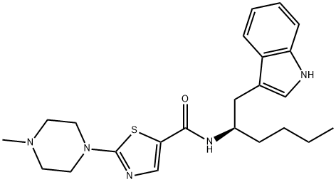 化合物 MINZASOLMIN 结构式
