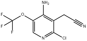 4-Amino-2-chloro-5-(trifluoromethoxy)pyridine-3-acetonitrile