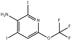 3-Amino-2,4-diiodo-6-(trifluoromethoxy)pyridine