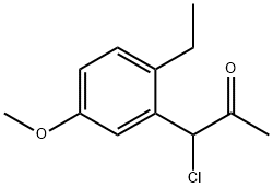 1-Chloro-1-(2-ethyl-5-methoxyphenyl)propan-2-one