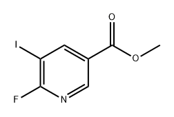 6-氟-5-碘酸甲酯 结构式