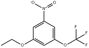 1-ethoxy-3-nitro-5-(trifluoromethoxy)benzene 结构式