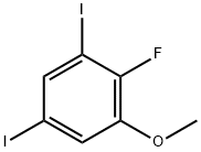 (2-Fluoro-3,5-diiodophenyl)(methyl)sulfane 结构式