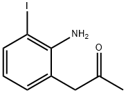 1-(2-Amino-3-iodophenyl)propan-2-one 结构式