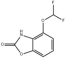 4-(Difluoromethoxy)benzo[d]oxazol-2-ol 结构式