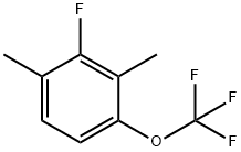 1,3-Dimethyl-2-fluoro-4-(trifluoromethoxy)benzene 结构式