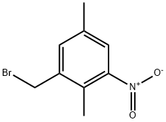 2,5-Dimethyl-3-nitrobenzyl bromide 结构式