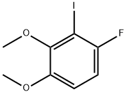 2,3-二甲氧基-6-氟碘苯 结构式